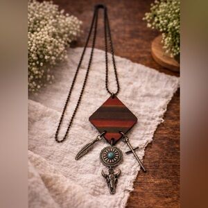 Midwestern Multicolor‎ Pendant Necklace